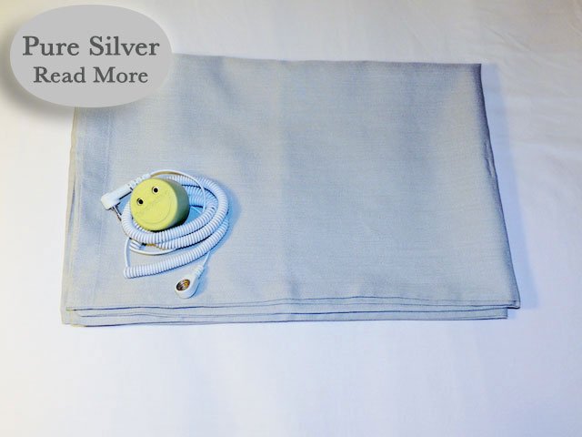 Better Earthing Pillow case with Pure Silver
