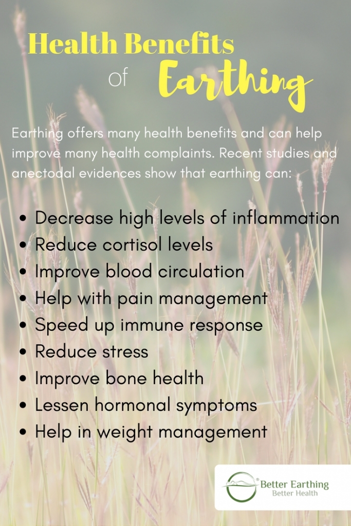 benefits of earthing for healthy ageing