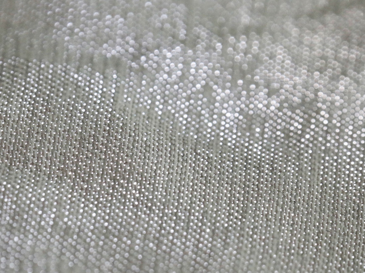 Premium Photo  Close up picture of silver thread texture, surface