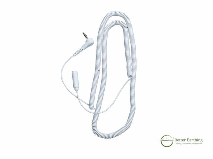 9m coiled grounding extension lead