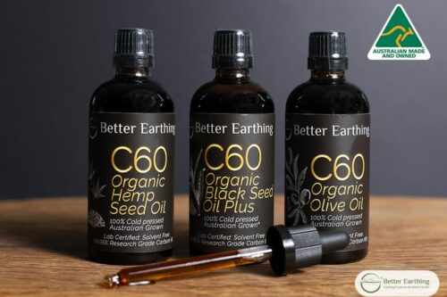 better earthing carbon 60 oils 3-pack
