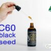 carbon 60 in black seed oil blend by better earthing