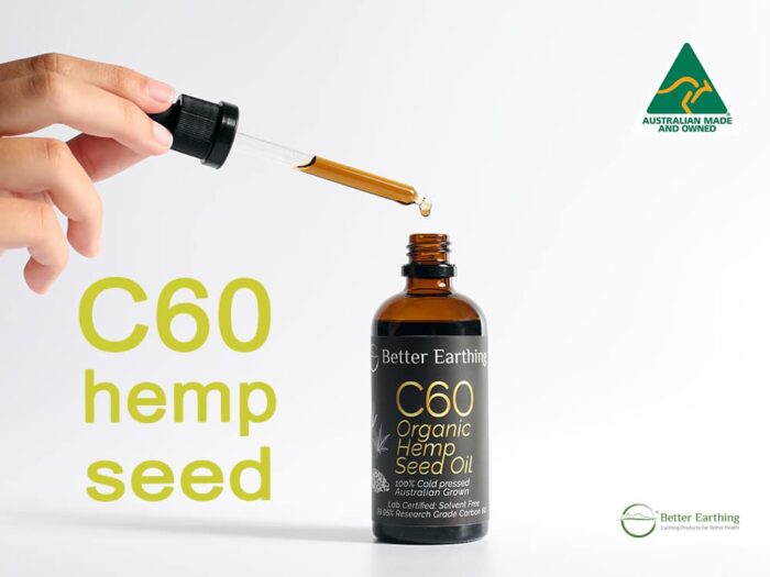 carbon 60 hemp seed oil by better earthing